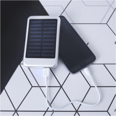 Logotrade promotional item image of: Bask 4000 mAh solar power bank