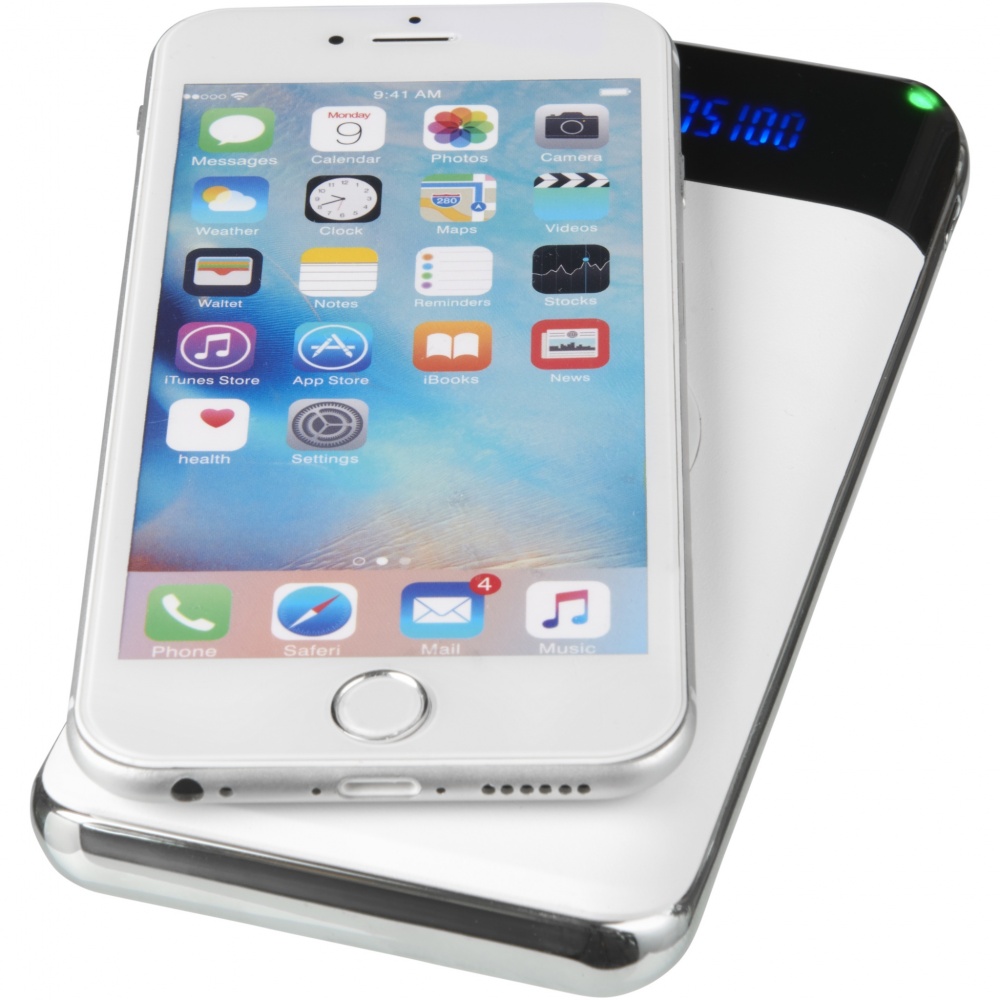 Logotrade promotional merchandise photo of: Constant 10.000 mAh wireless power bank with LED
