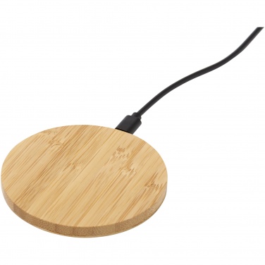 Logotrade promotional items photo of: Essence 5W bamboo wireless charging pad