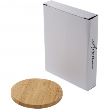 Logotrade promotional item image of: Essence 5W bamboo wireless charging pad