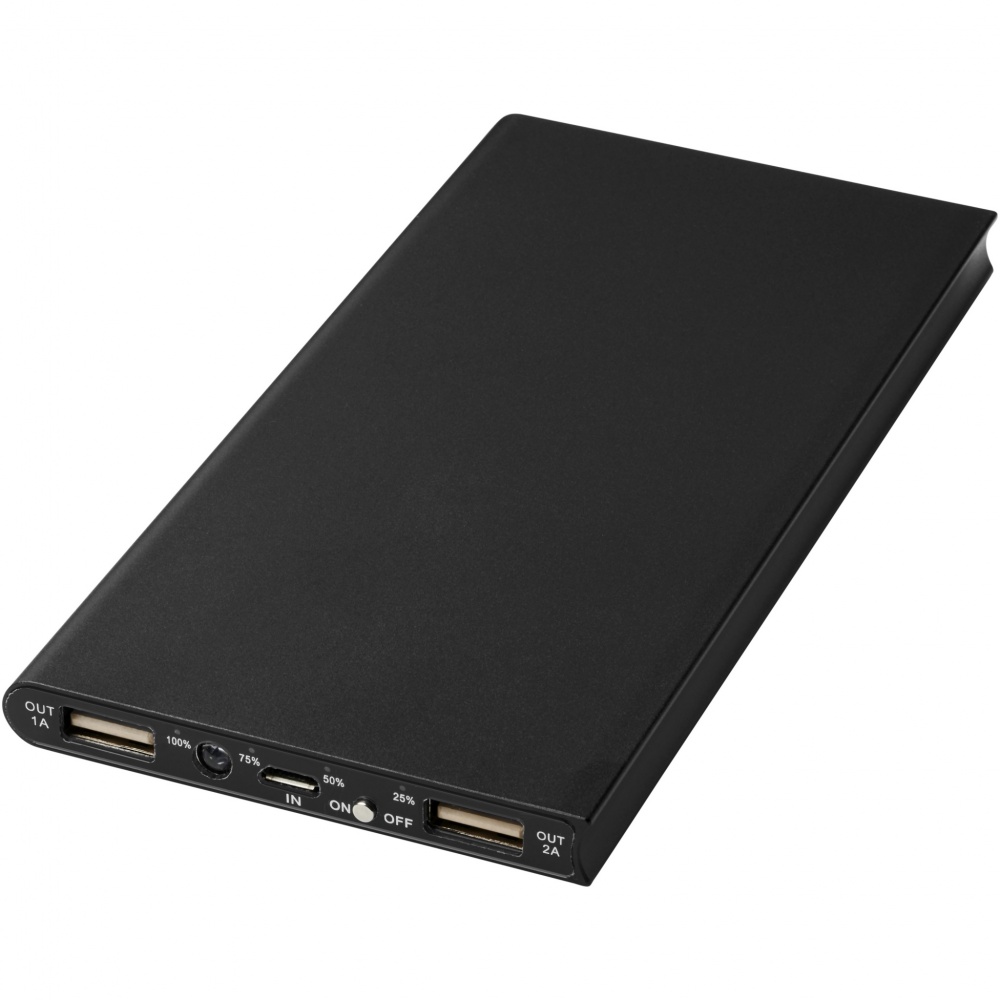 Logotrade promotional item picture of: Plate 8000 mAh aluminium power bank