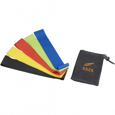 Logo trade promotional merchandise photo of: Crane resistance elastic fitness bands