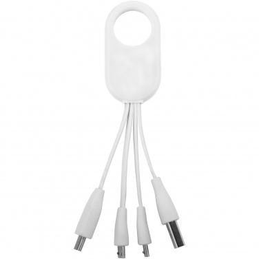 Logotrade corporate gifts photo of: Troup 4-in-1 charging cable with type-C tip