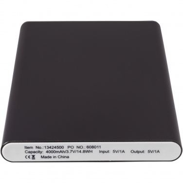 Logo trade promotional giveaway photo of: Pep 4000 mAh power bank