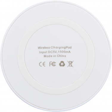 Logo trade promotional items image of: Freal 5W wireless charging pad