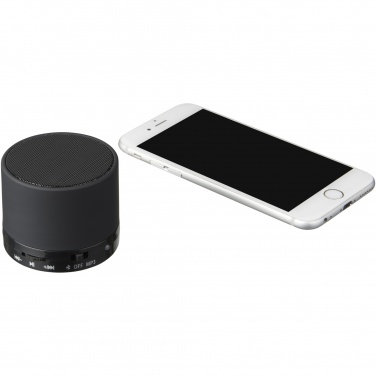 Logo trade corporate gift photo of: Duck cylinder Bluetooth® speaker with rubber finish