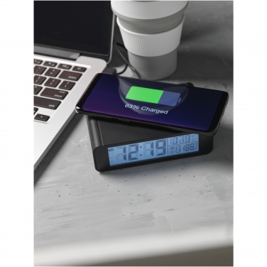 Logotrade corporate gifts photo of: Seconds 5W wireless charging clock