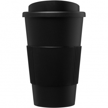 Logo trade promotional merchandise photo of: Americano® 350 ml insulated tumbler with grip