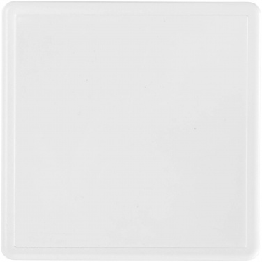 Logo trade corporate gifts picture of: Ellison square plastic coaster with paper insert
