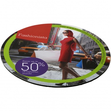 Logo trade promotional products image of: Q-Mat® round mouse mat