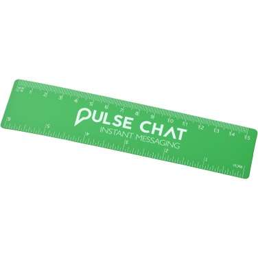 Logo trade promotional products picture of: Rothko 15 cm plastic ruler