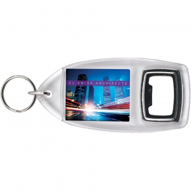 Logotrade promotional gift image of: Jibe R1 bottle opener keychain