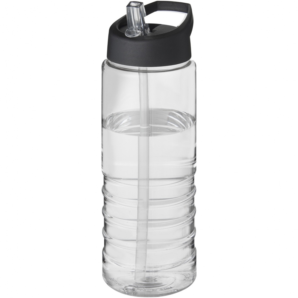 Logo trade business gift photo of: H2O Active® Treble 750 ml spout lid sport bottle