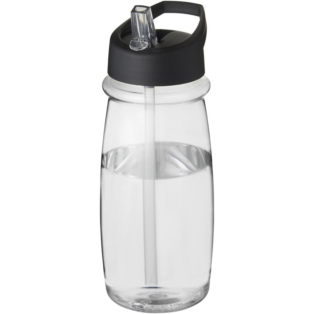 Logo trade promotional products image of: H2O Active® Pulse 600 ml spout lid sport bottle