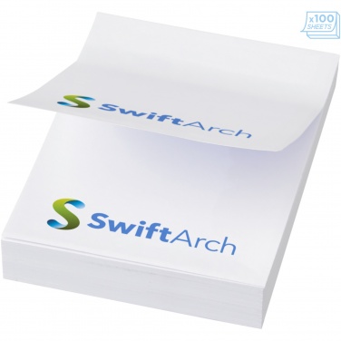 Logo trade promotional item photo of: Sticky-Mate® A8 sticky notes 50x75mm