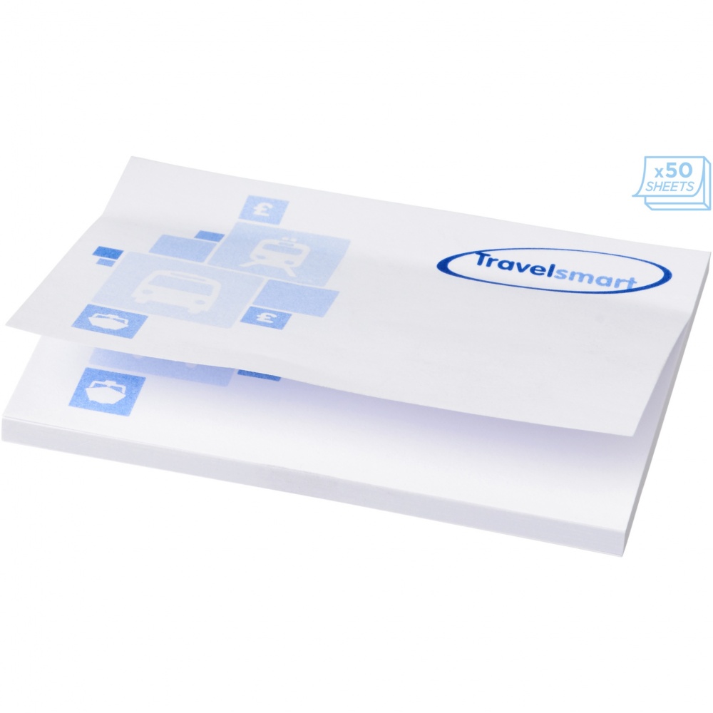 Logo trade advertising products picture of: Sticky-Mate® A7 sticky notes 100x75mm