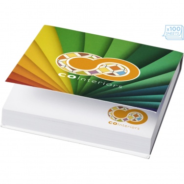 Logotrade corporate gifts photo of: Sticky-Mate® soft cover squared sticky notes 75x75mm