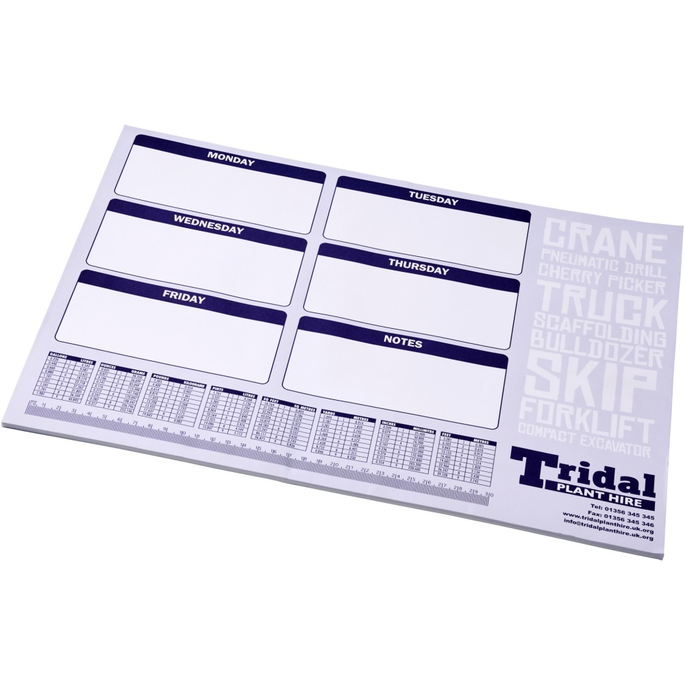Logo trade promotional items picture of: Desk-Mate® A2 notepad
