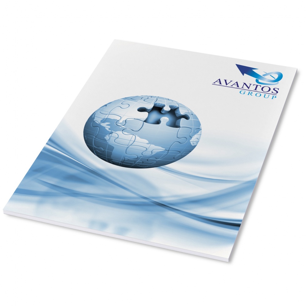 Logo trade promotional products picture of: Desk-Mate® A4 notepad wrap over cover