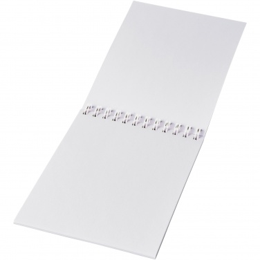 Logo trade promotional merchandise picture of: Desk-Mate® spiral A6 notebook