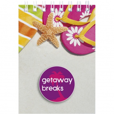 Logo trade promotional merchandise photo of: Desk-Mate® spiral A7 notebook