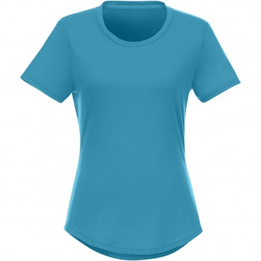 Logo trade corporate gifts picture of: Jade short sleeve women's GRS recycled t-shirt