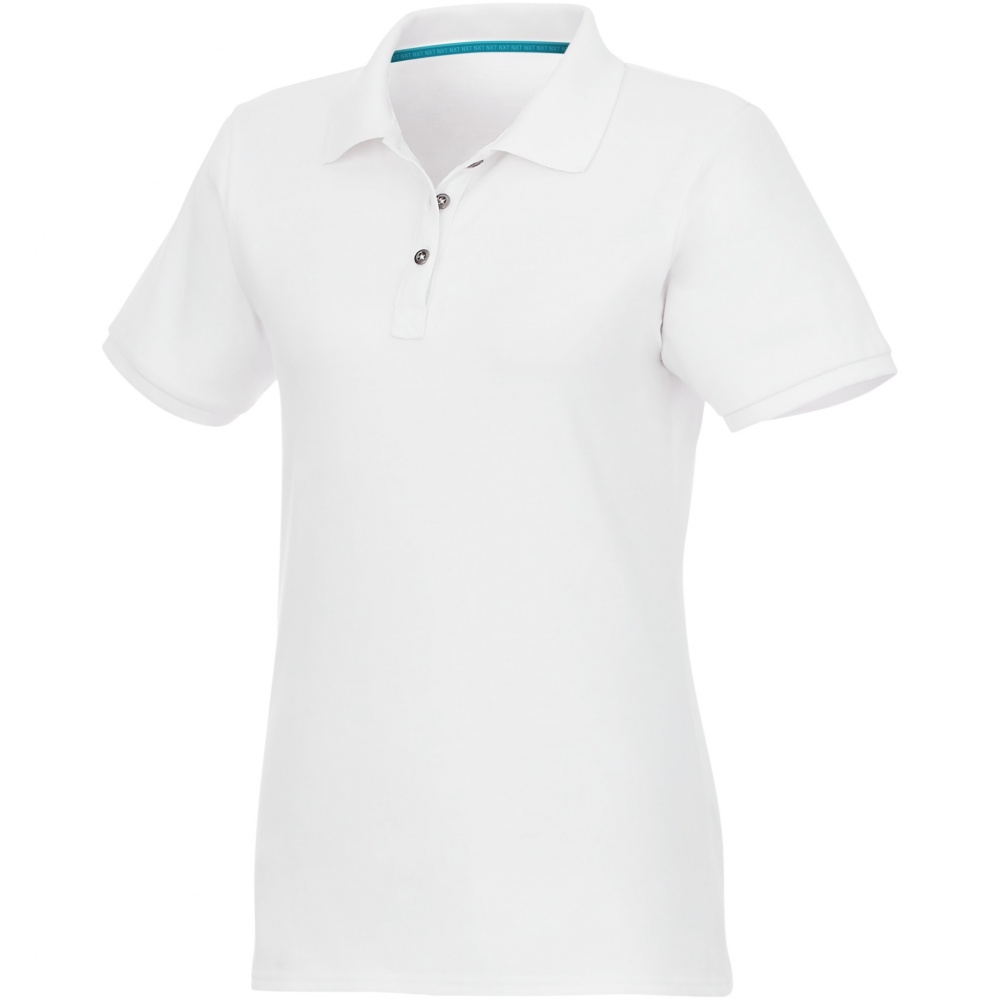 Logo trade promotional gifts image of: Beryl short sleeve women's organic recycled polo
