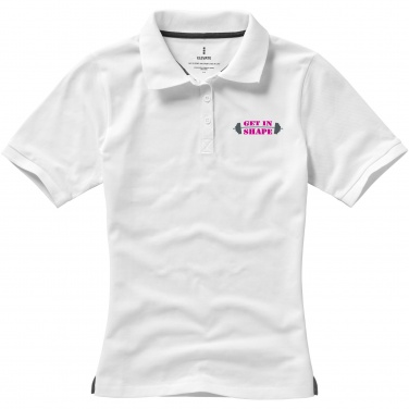 Logo trade business gifts image of: Calgary short sleeve women's polo