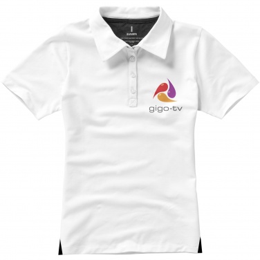 Logo trade business gift photo of: Markham short sleeve women's stretch polo