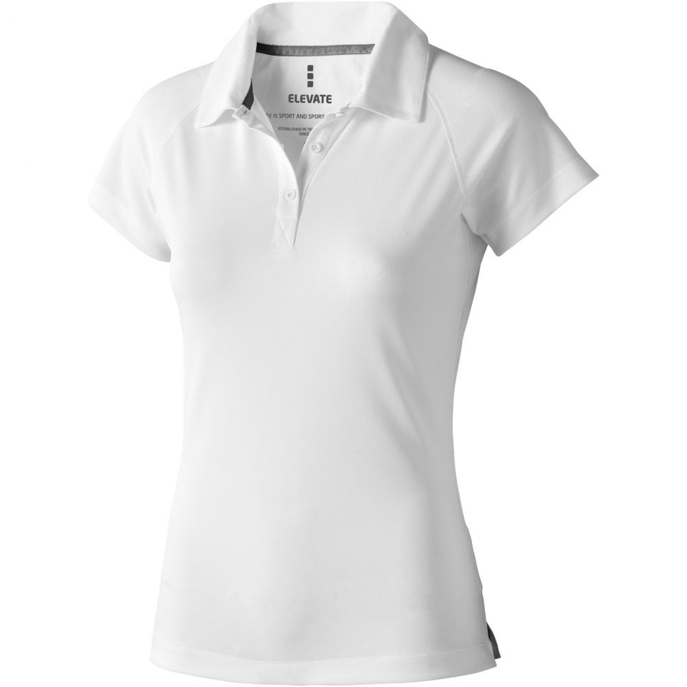 Logo trade promotional gifts image of: Ottawa short sleeve women's cool fit polo