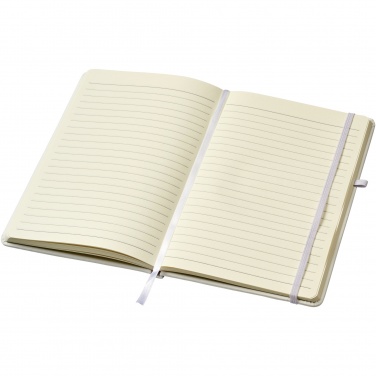 Logo trade promotional giveaways image of: Polar A5 notebook with lined pages