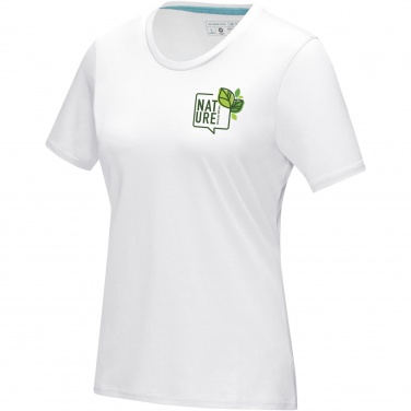 Logotrade promotional merchandise picture of: Azurite short sleeve women’s organic t-shirt