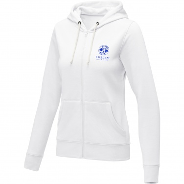 Logotrade promotional giveaway image of: Theron women’s full zip hoodie