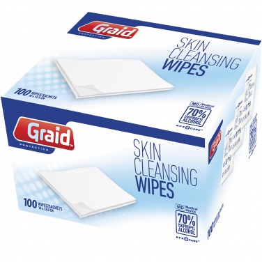 Logo trade advertising product photo of: Elisabeth cleansing wipes