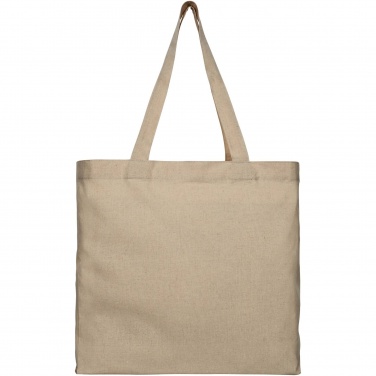 Logo trade corporate gift photo of: Pheebs 210 g/m² recycled gusset tote bag 13L