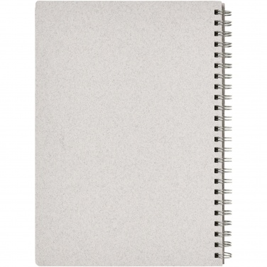 Logotrade promotional gift image of: Bianco A5 size wire-o notebook