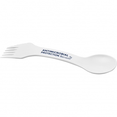Logo trade promotional gifts picture of: Epsy Pure 3-in-1 spoon, fork and knife