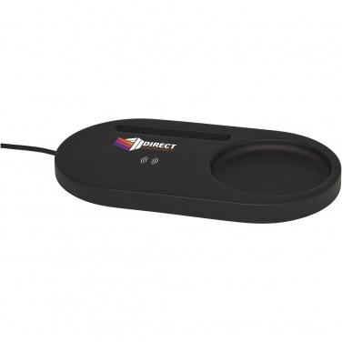 Logotrade promotional merchandise image of: Klip 5W wireless charging desk organizer