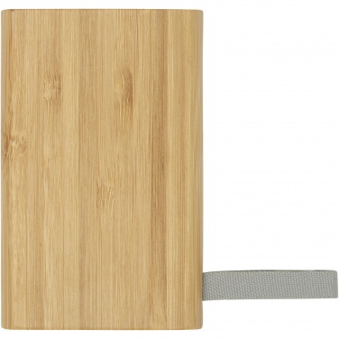Logo trade promotional giveaways picture of: Tulda 5000 mAh bamboo power bank