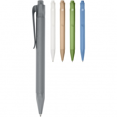 Logo trade promotional merchandise picture of: Terra corn plastic ballpoint pen