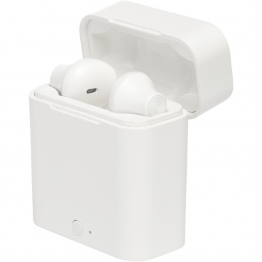 Logo trade promotional gifts image of: Volantis UVC True Wireless auto pair earbuds