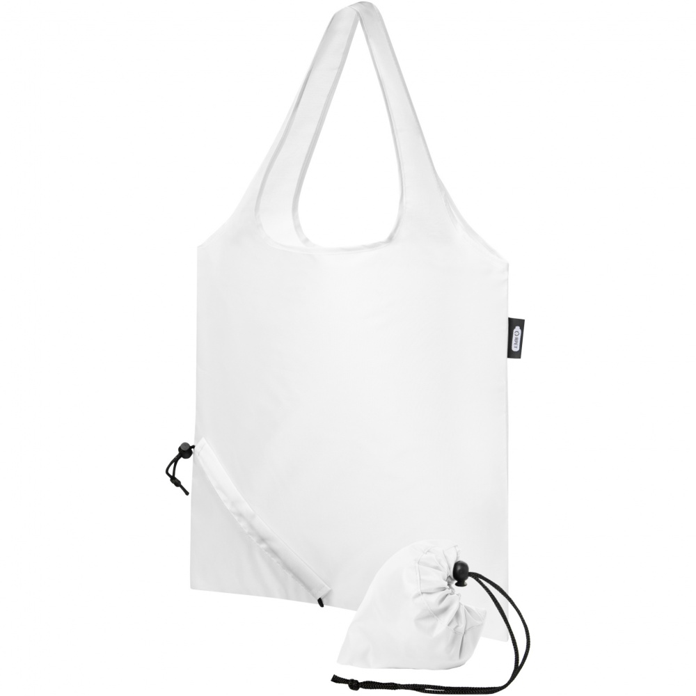 Logotrade promotional item image of: Sabia RPET foldable tote bag 7L