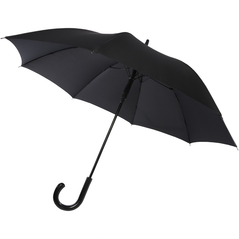 Logotrade promotional giveaway picture of: Fontana 23" auto open umbrella with carbon look and crooked handle