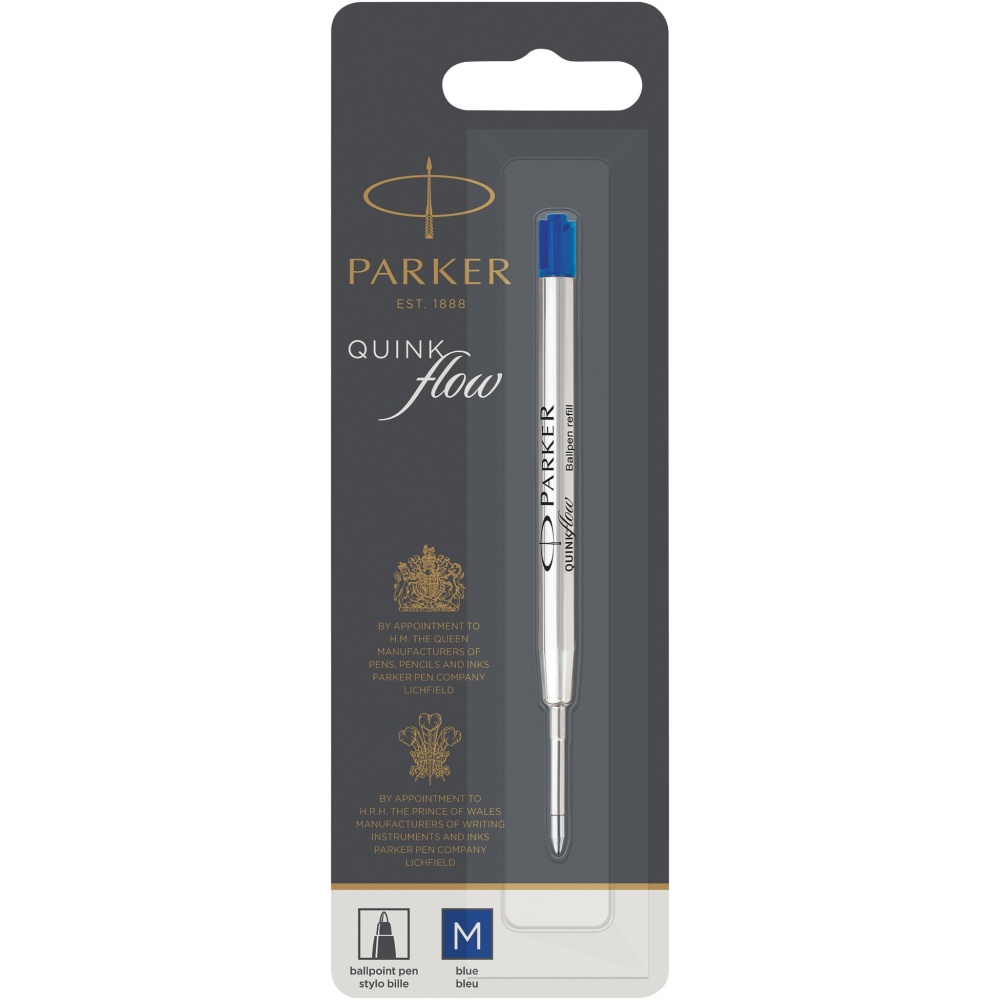 Logo trade promotional merchandise photo of: Parker Quinkflow ballpoint pen refill