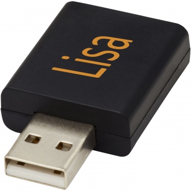Logo trade corporate gifts image of: Incognito USB data blocker
