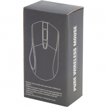Logotrade promotional merchandise picture of: Pure wireless mouse with antibacterial additive