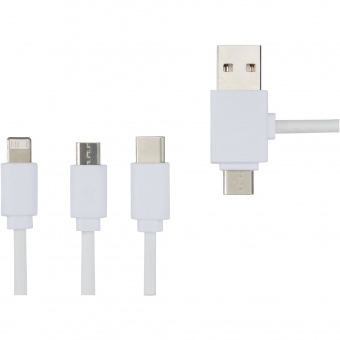 Logotrade promotional gift picture of: Pure 5-in-1 charging cable with antibacterial additive