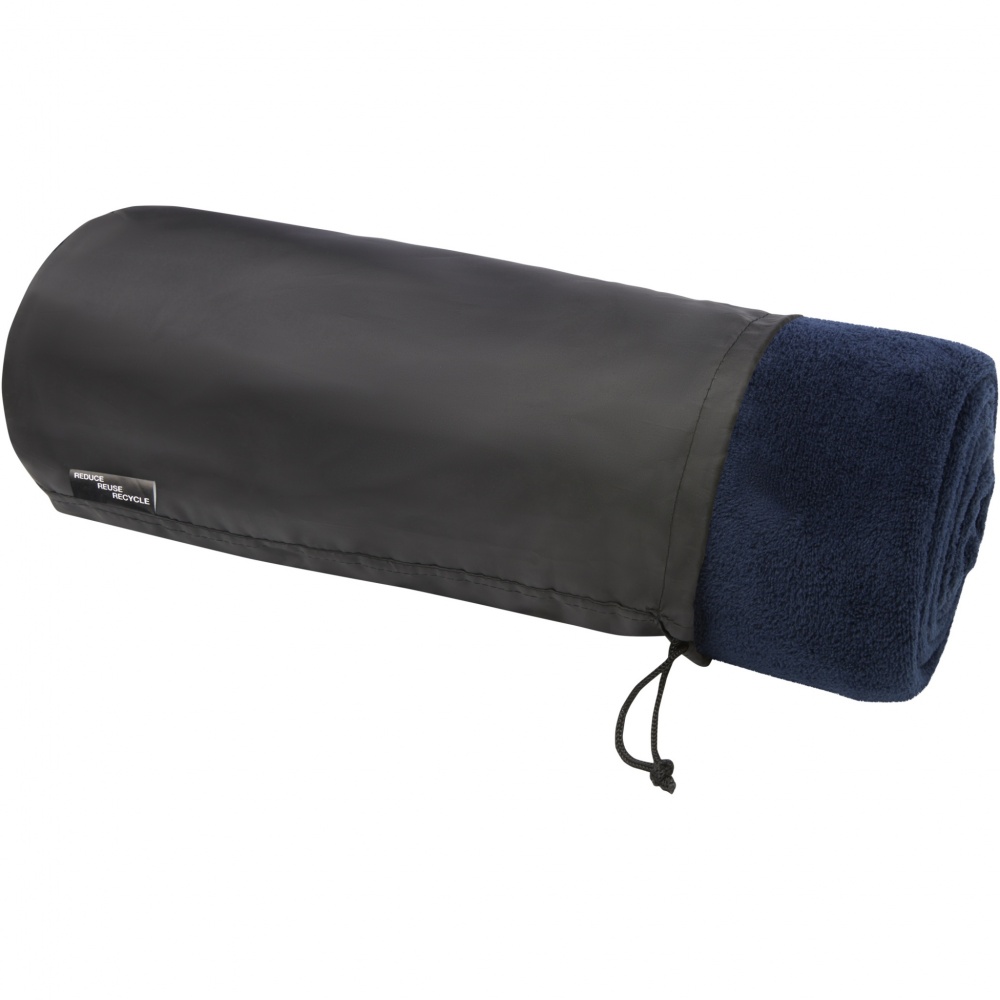 Logotrade promotional giveaways photo of: Lily GRS certified RPET coral fleece blanket