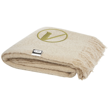 Logotrade promotional item picture of: Ivy GRS certified RPET blanket