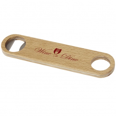 Logotrade promotional product picture of: Origina wooden bottle opener